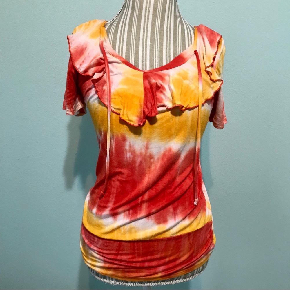 Tie-dye top Size Medium